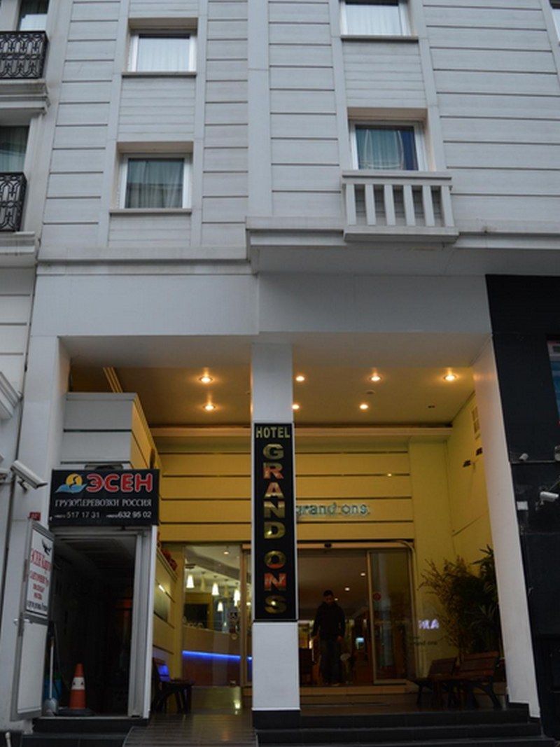 Grand Ons Hotel Istanbul Exterior foto
